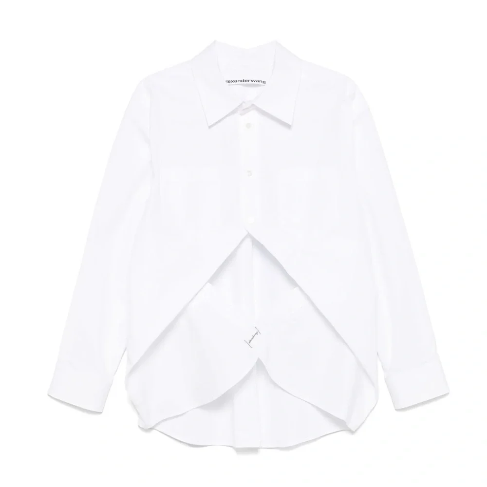 Alexander Wang White Button Down Shirt - Picture 1 of 7